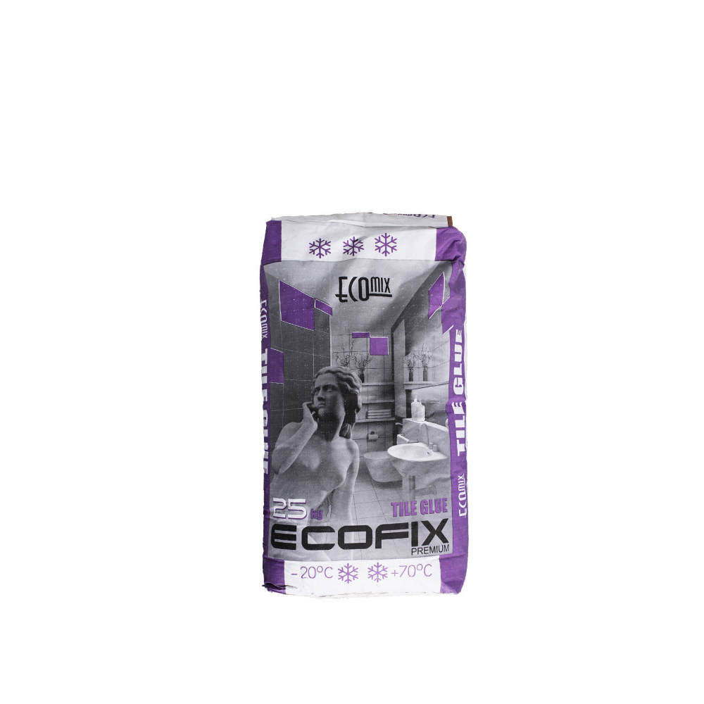 Ecomix Premium 25კგ — წებოცემენტი
